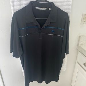 Travis Mathew ‘Cash’ Black Polo